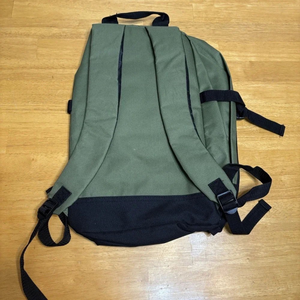 Sierra Club Backpack Rucksack Bookbag Olive Green‎ Lightweight 17.5